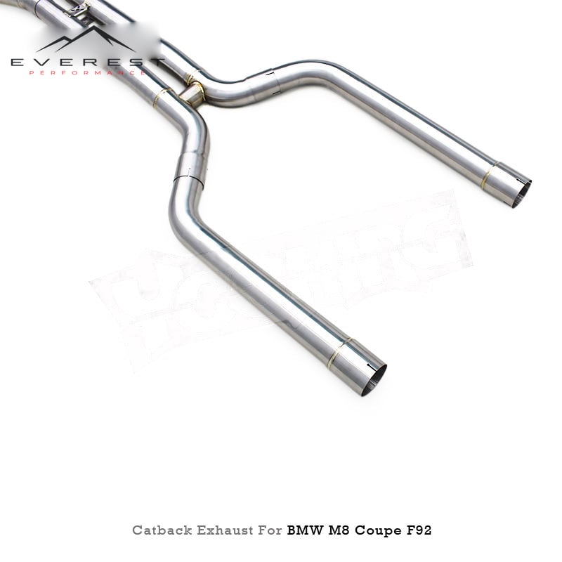 Muffler Exhaust System for BMW M8 Competition Coupe F92 4.4TT 2019-2024 Stainless Steel Catback Valvetronic