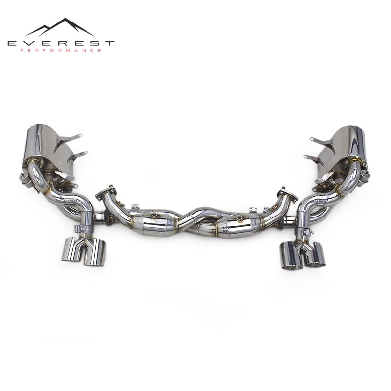 Performance Valved Catback for Porsche 911 997.1/997.2 Carrera 2004-2012 Car Exhaust System Stainless Steel Exhaust Pipe Muffler
