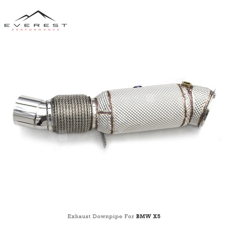 Downpipe for BMW X5 3.0T 2014-2016 Stainless Steel Exhaust Pipes