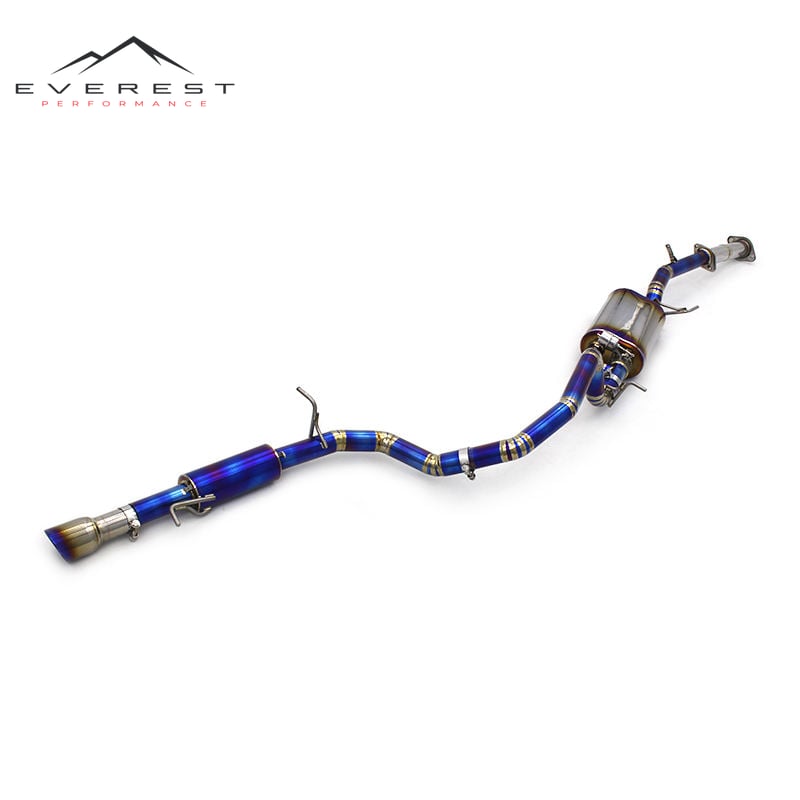 Catback Exhaust for Mitsubishi Pajero 3.0/3.8 2006-2023 Car Parts Escape Titanium Alloy Pipe Muffler Exhaust System