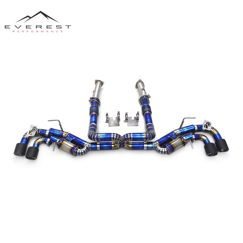 For Chevrolet Corvette C8 2019-2025 Titanium Exhaust System Valved Sport Exhaust Pipe Exhaust Downpipe