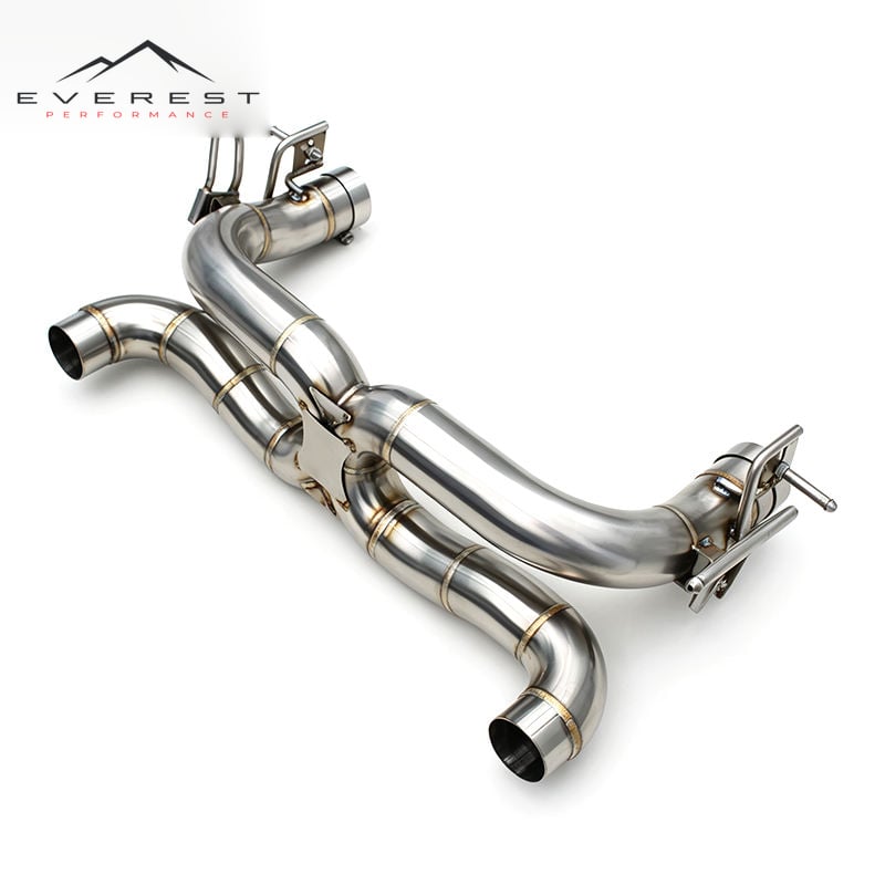 Stainless Steel Catback Exhaust Pipe for Ferrari 488 GTB/Spider/Pista 3.9T V8 2015-2019 Racing Exhaust Direct Exhaust System