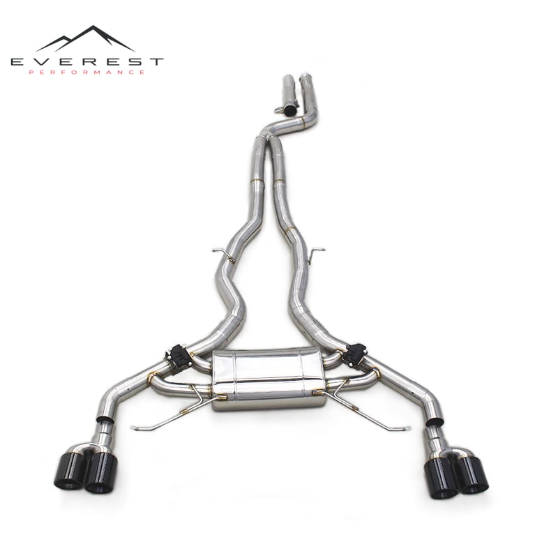 Catback Exhaust for BMW X3/X4 M40i 3.0T 2016-2023 Performance Stainless Steel Pipe Muffler Valvetronic Exhaust System