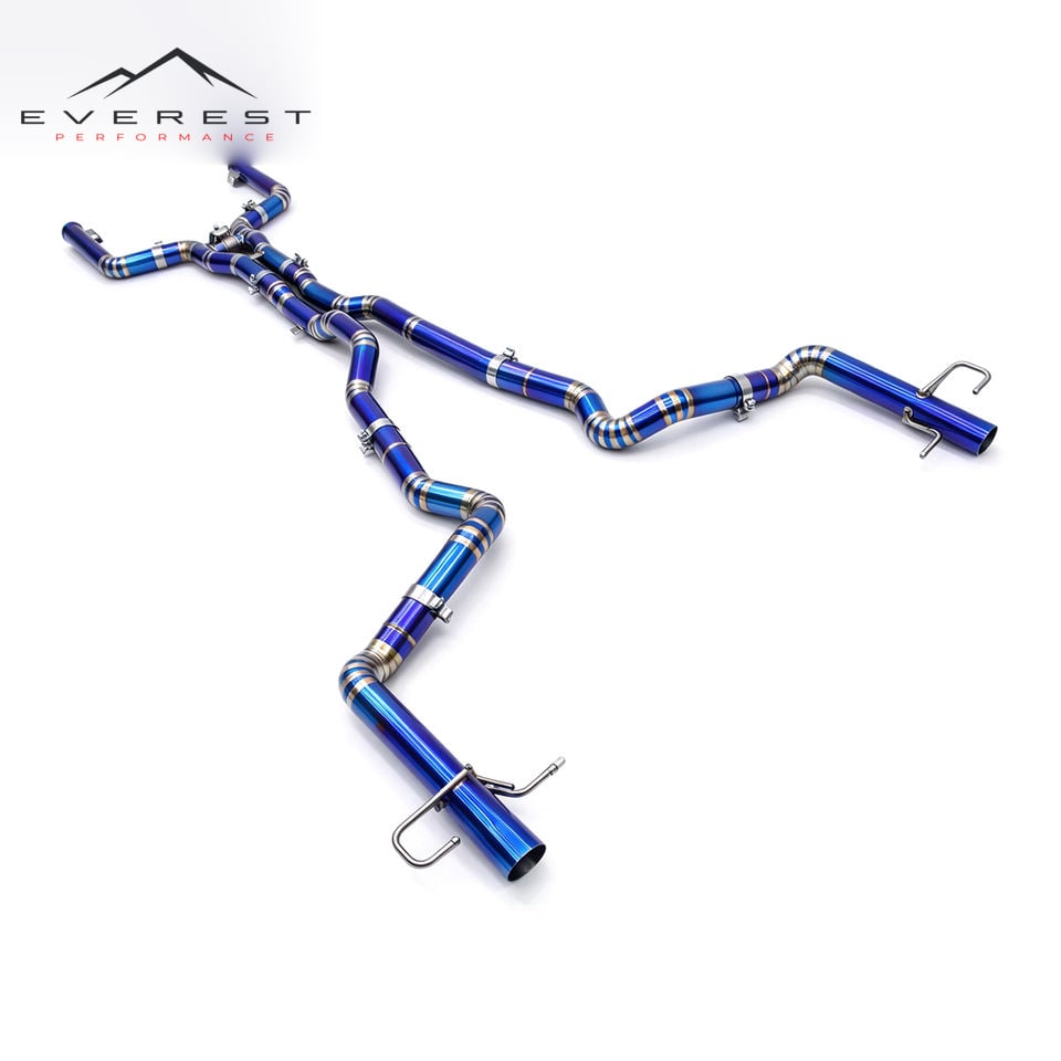 Direct Fitment Exhaust Pipe for Mercedes-Benz C63/C63S AMG W205 4.0T 2015-2020 Tuning Exhaust Straight Pipes with Valve