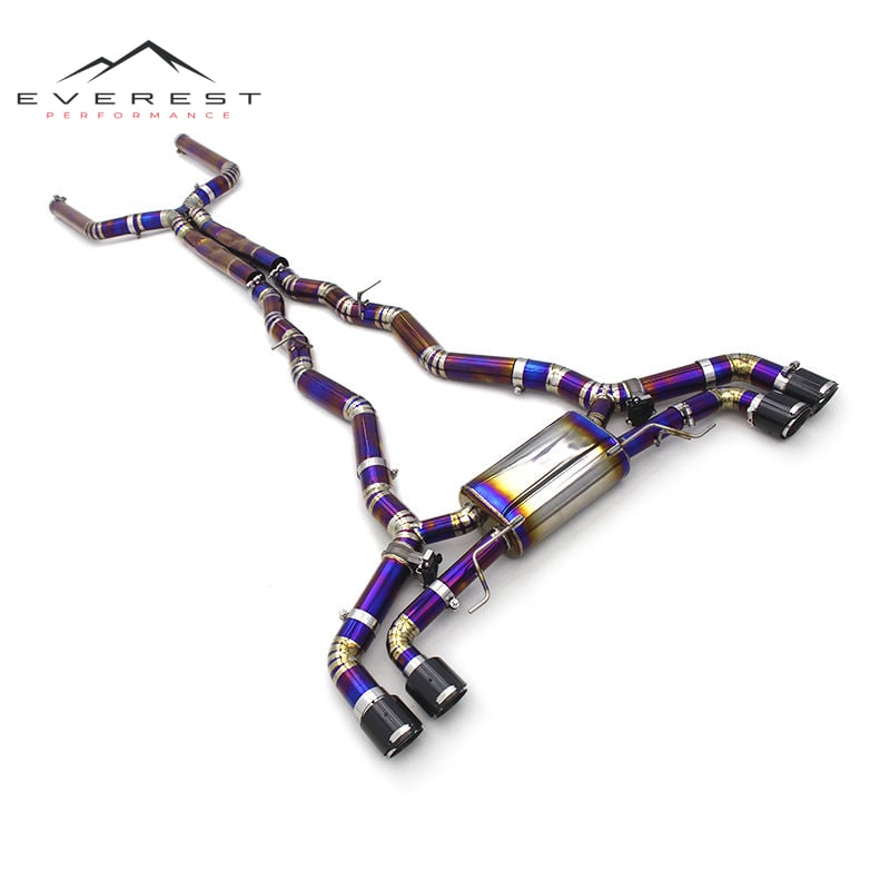 Catback Exhaust for BMW M850/M850i G16 4.4TT 2020-2023 Escape Valvetronic Muffler Titanium Pipe Exhaust System