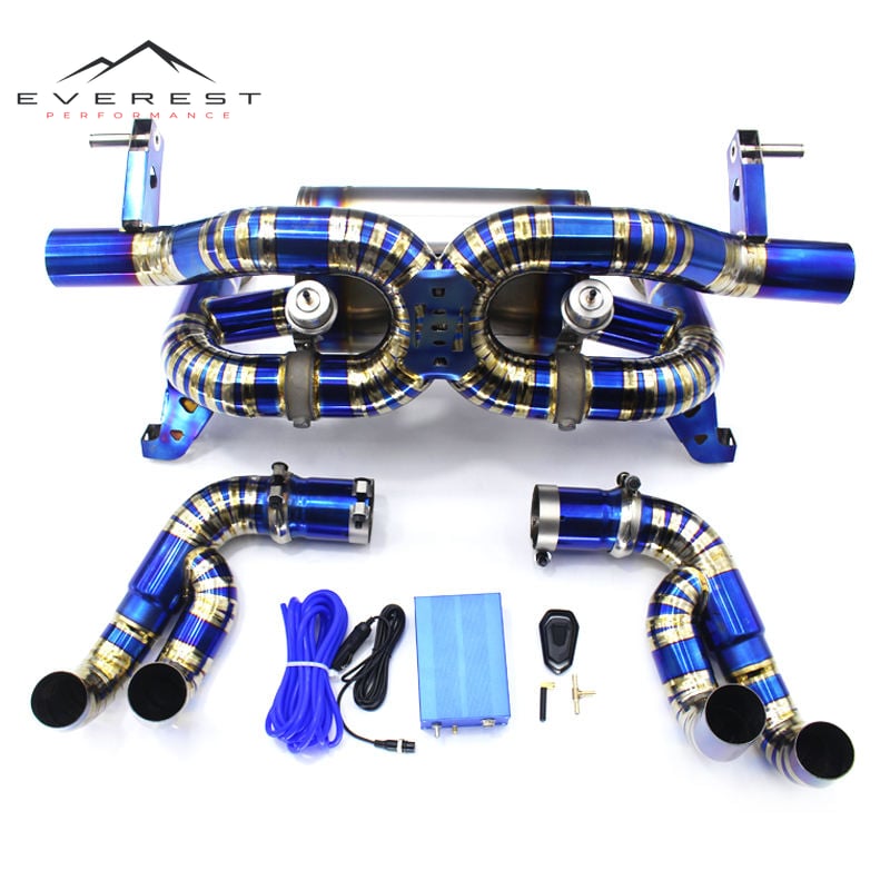Catback Exhaust for Lamborghini Huracan 5.2 LP580-2 LP610-4 2014- High Performance Titanium Alloy Exhaust Downpipe