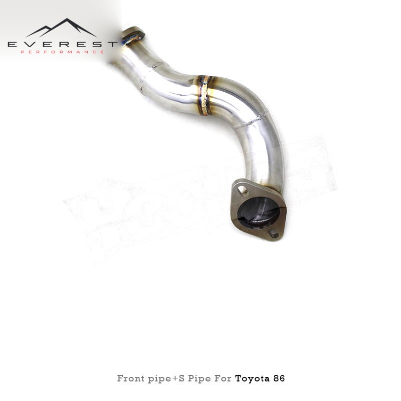 Race Front S Pipe Mid Pipe Downpipe for Toyota FT86/GT86/86 2.0 2012-2019 Stainless Steel Car Sport Exhaust Pipe