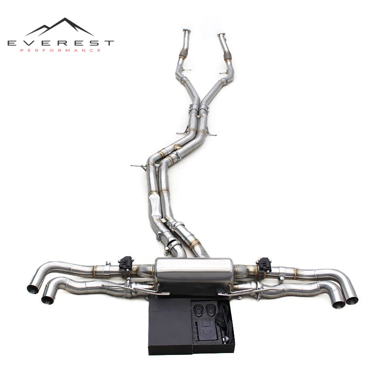 Valvetronic Exhaust Muffler for Audi SQ8 4.0T 2018-2024 Sport Car Exhaust System Stainless Steel Pipe