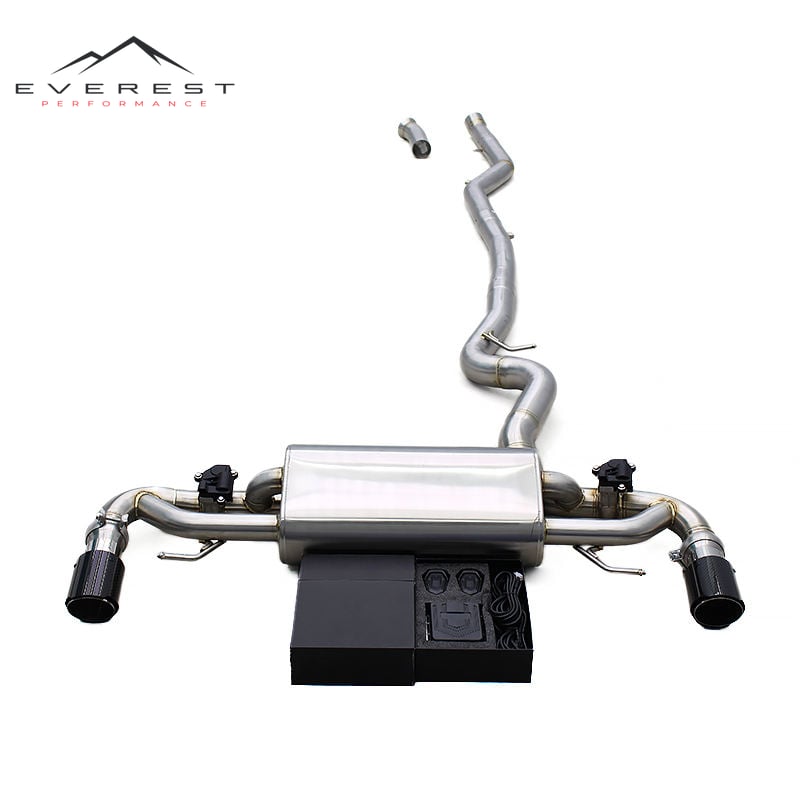 Custom Valvetronic Exhaust System for BMW 420i/430i G22/G23 2.0T/3.0T 2021-2023 with Dynamic Valve SUS304 Pipes