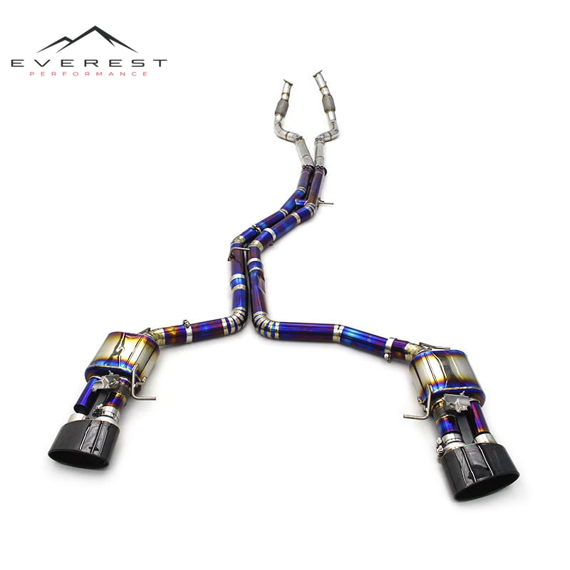 High Performance Titanium Catback Exhaust for Audi S4/S5 B9 3.0T 2019-2023 Muffler Exhaust Auspuff Car Exhaust System