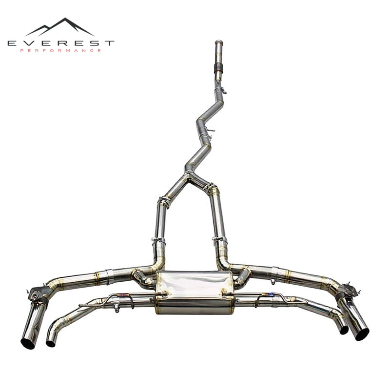 Valvetronic Exhaust System for Mercedes-Benz GLE53 AMG W167 3.0T 2020-2024 Titanium Pipe Muffler with Control Kit
