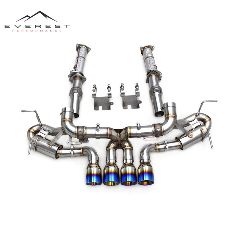 Race Stock Valve Exhaust for Chevrolet Corvette C8 Z06 2019-2025 Stainless Steel Muffler Catback Car Sound Exhaust Pipe
