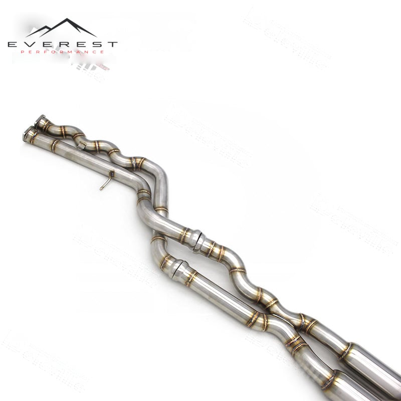 SS304 Exhaust Pipe System for BMW M2c M2 Competition S55 3.0T 2018-2023 Electronic Valves Catback Exhaust Four Outlet Nozzle