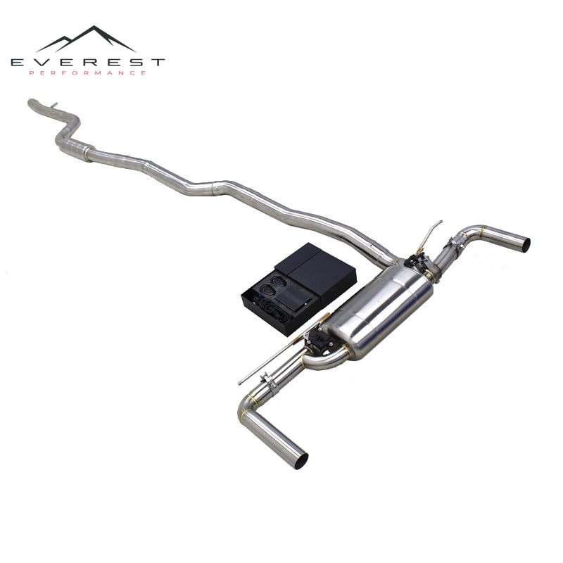 Custom Catback Exhaust for BMW 730/740 G11/G12 2.0T/3.0T 2016+ SUS304 Pipe Resonator Midpipe Muffler Valvetronic Exhaust System