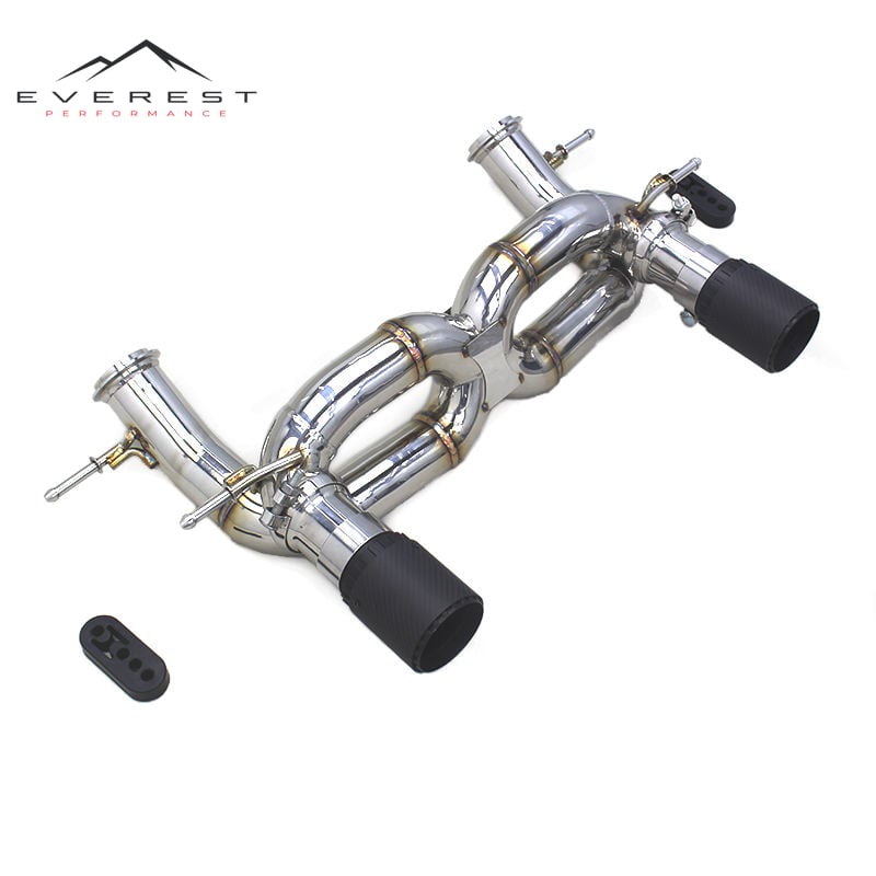 SS304 Exhaust Pipe System for Maserati MC20 3.0T 2020-2024 High Performance Straight-through Racing Valvetronic Catback Exhaust