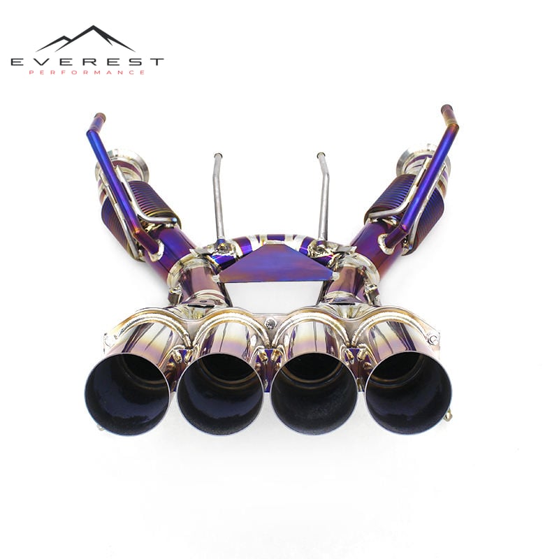Titanium Exhaust Pipe High Performance Catback System for Mclaren 765LT 4.0T 2020+