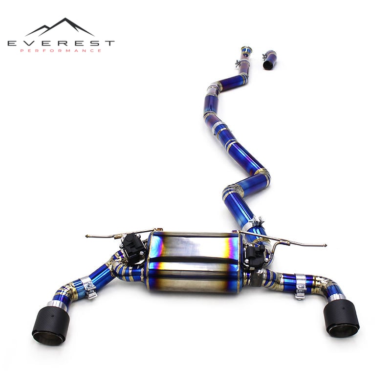 Titanium Exhaust Pipe System for BMW M240/M240i F22/G42 3.0T 2017-2024 Muffler Valvetronic Catback Exhaust System