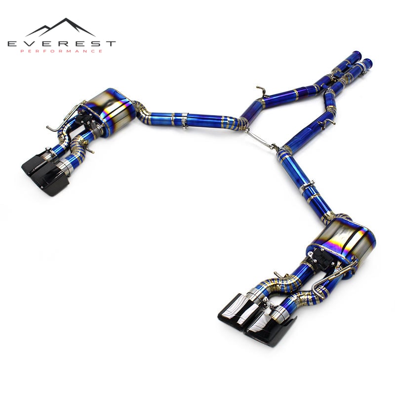 Exhaust Muffler for Mercedes-Benz CLS63 AMG W218 5.5T 2013-2017 Tuning Eletronic Valve Catback Exhaust Exhauster