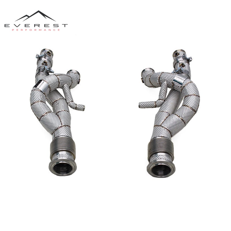Engine Header Downpipe for Lamborghini Revuelto V12 6.5L 2023-2025 Stainless Steel Exhaust Pipe