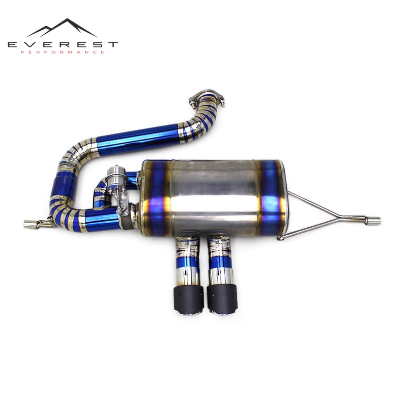 Performance Titanium Catback for Lotus Exige V6 3.5T 2012-2019 Valved Exhaust System Muffler Escape Pipe