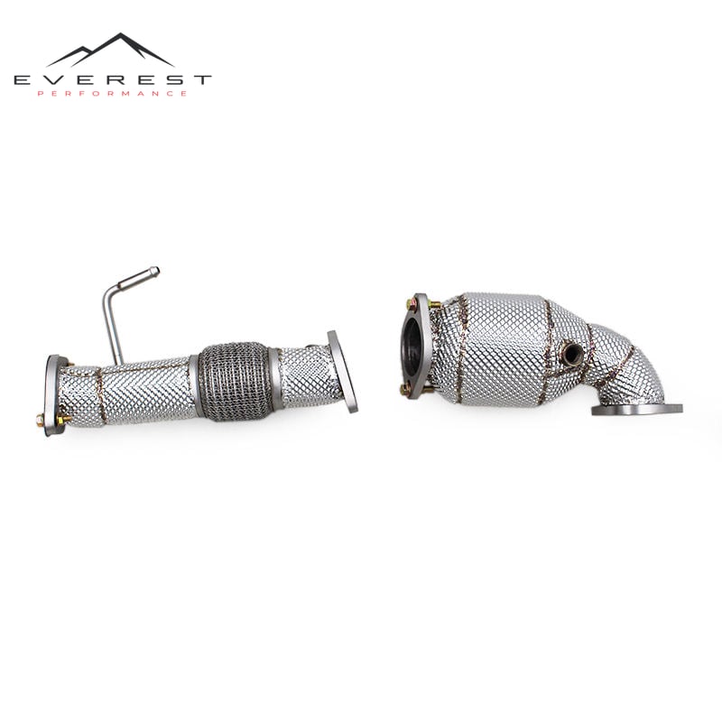 Custom High Flow Downpipe for Hyundai Veloster 1.6/1.6T 2012-2019 Engine TurboS Catted Header Stainless Steel Exhaust System