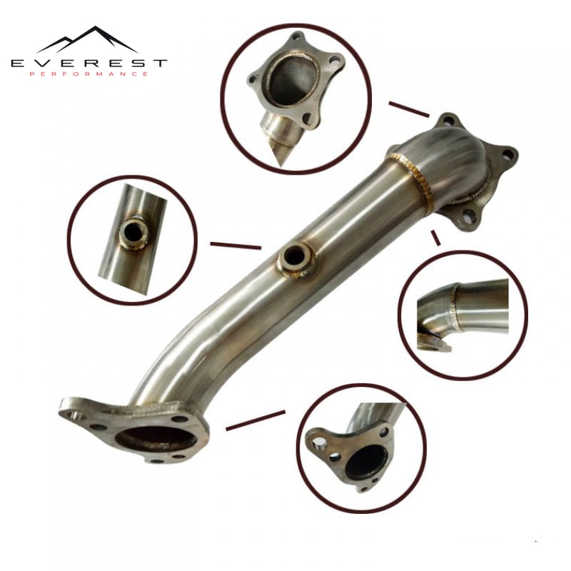 Honda 10 Generation Civic Downpipe — photo 1