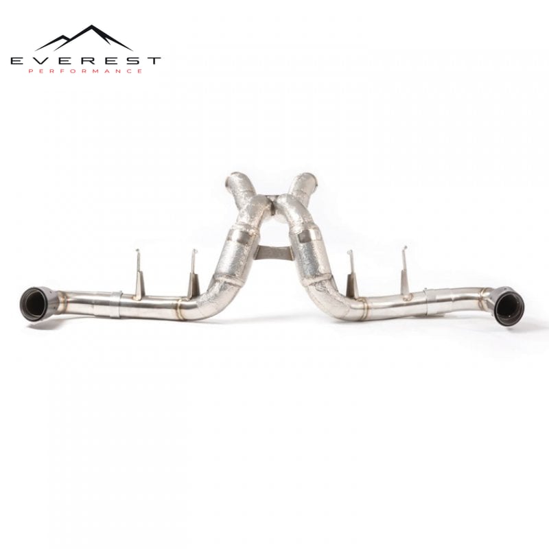 Mercedes-Benz 2014- S500 (S550 in US) CoupeCabriolet C217A217 M278 4.7 Biturbo Engine Downpipe — photo 1