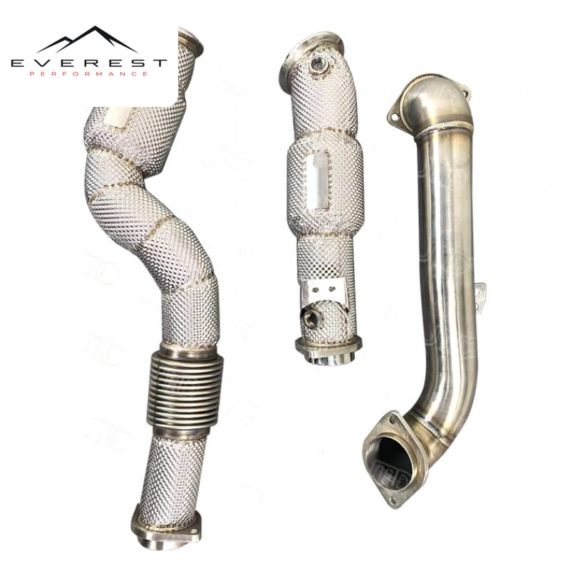 BMW G80 M3 Downpipe (Style 12) — photo 1