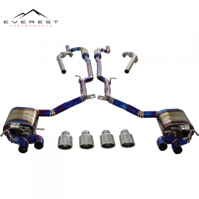 Mercedes-Benz W204 C63 Titanium Exhaust System — photo 1