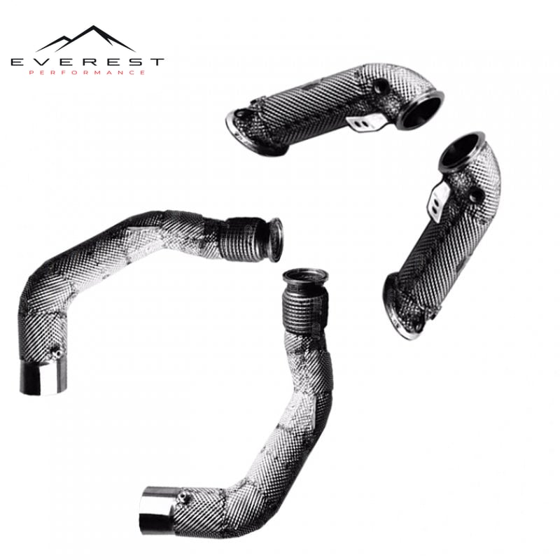 BMW X6M 2020 G06 Downpipe (Style 2) — photo 1
