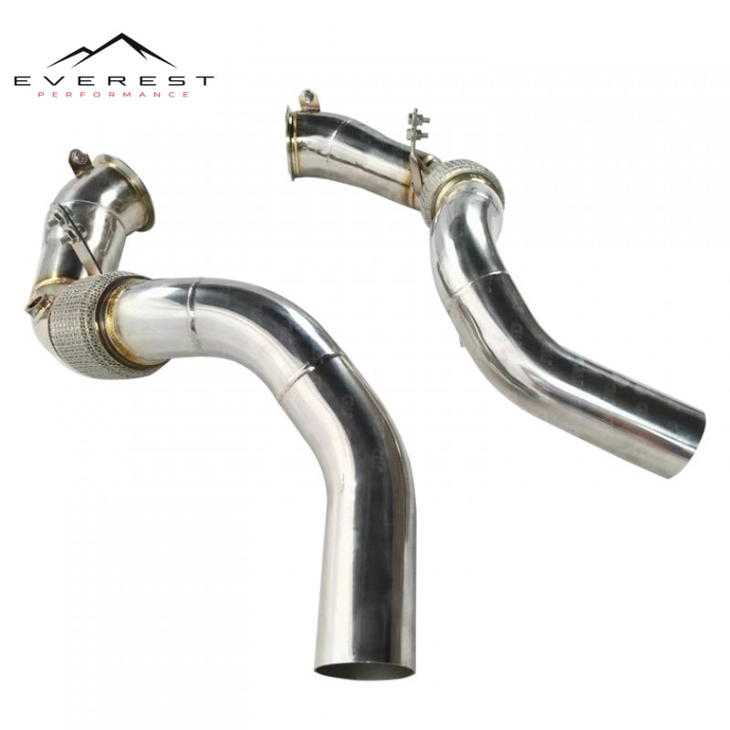 BMW X6M F86 Downpipe — photo 1