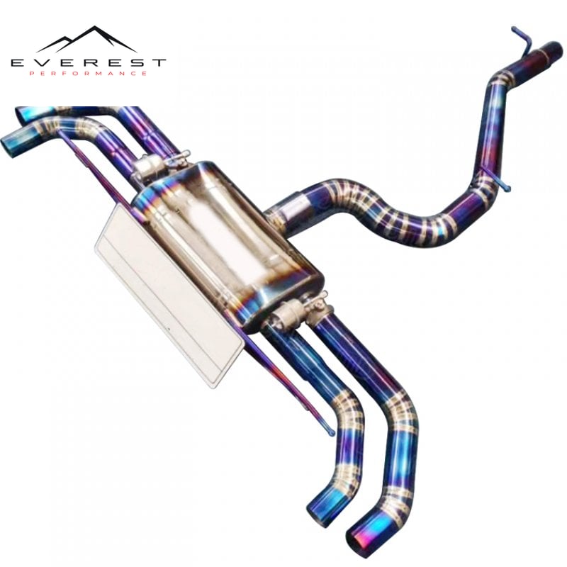 Audi TT 8S Bilateral Four Outlet Valved Exhaust System — photo 1