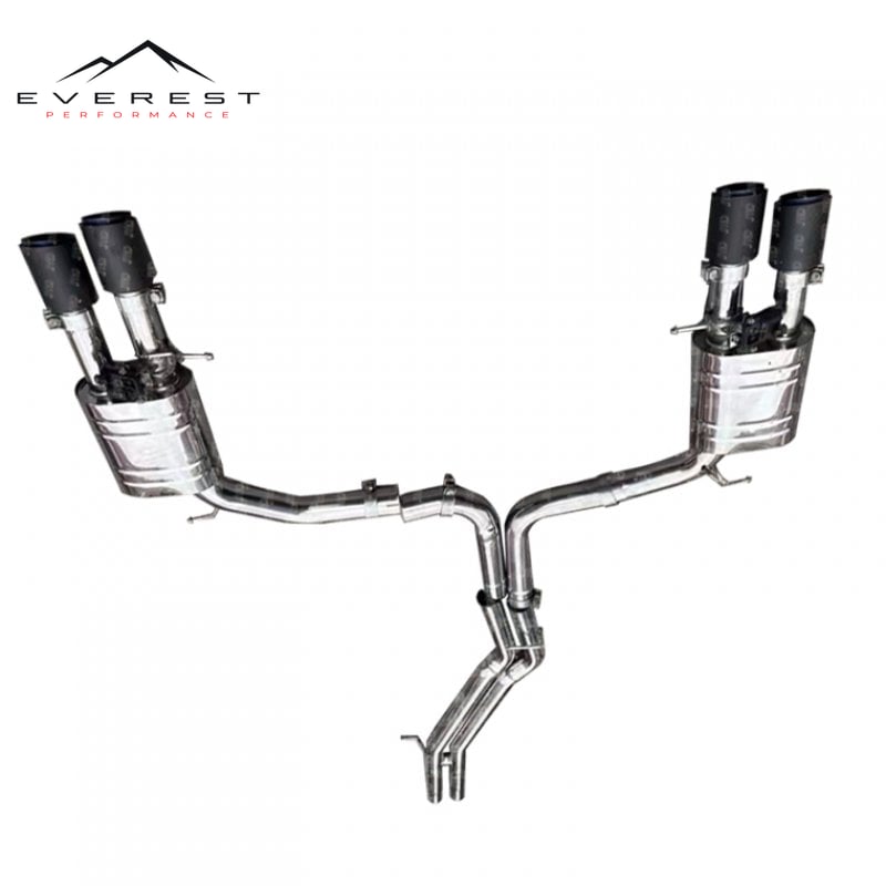 Audi S6 C8 2.9L 6-cylinder Twin Turbo Engine 2022 Exhaust System — photo 1