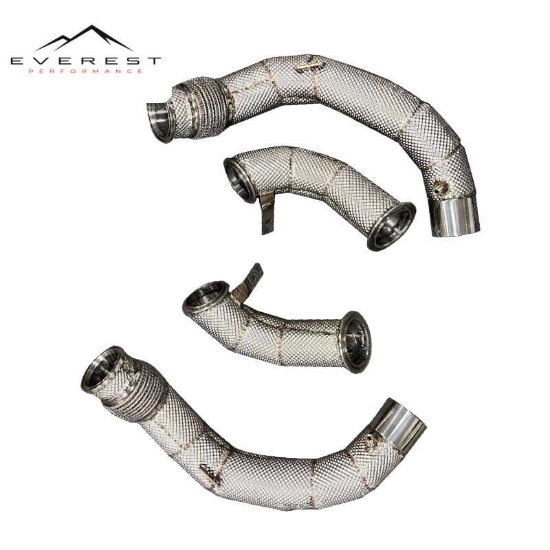 BMW M5 F90 Downpipe (Style 4) — photo 1