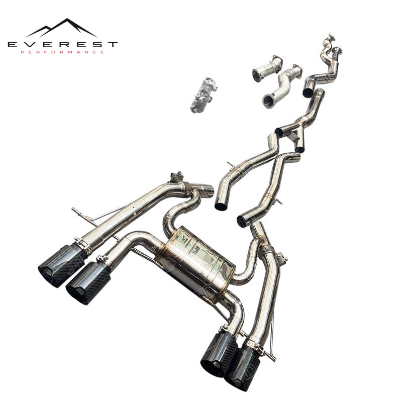 BMW Fits G80 M3 Sedan G82 M4 Coupe 2021-2024 With Valves Cat-Back Exhaust — photo 1