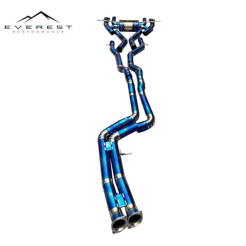 BMW 2014-2020 F8X M3 M4 S55 3.0L I6 Twin Turbo Engine Exhaust System — photo 1