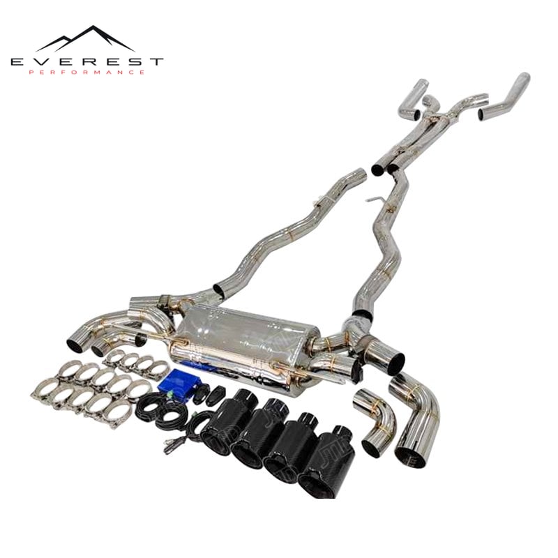BMW F90 M5 304 Stainless Steel 2018+ Valved Exhaust System — photo 1