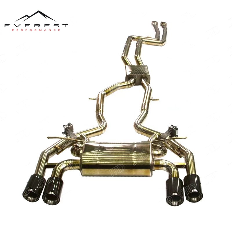 BMW M2 COMPETITION F87 VALVETRONIC CAT BACK (S55 ENGINE) 2016-2021 3.0 Cat-Back Exhaust — photo 1
