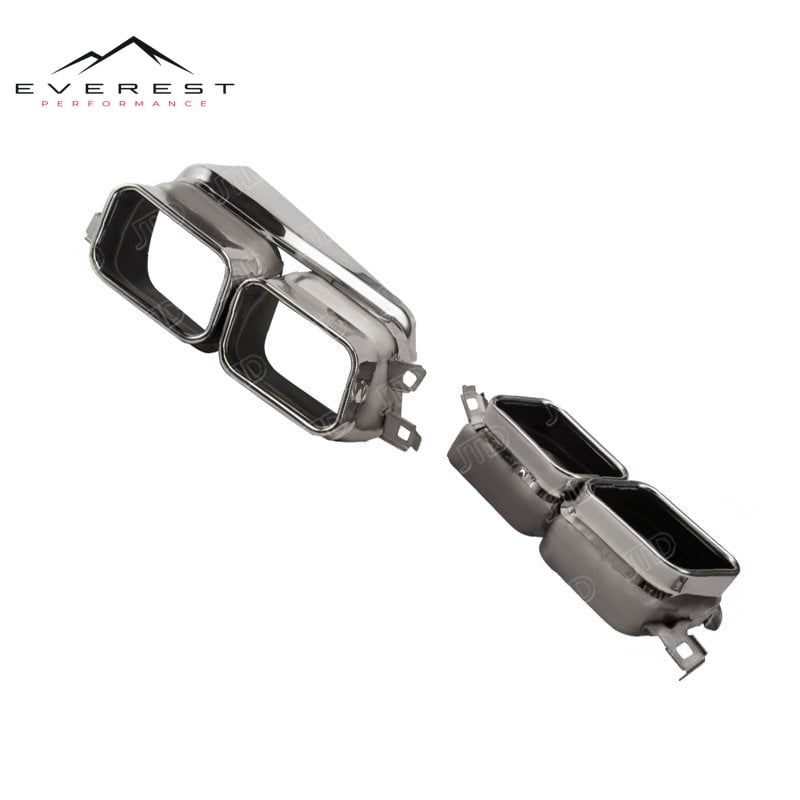 BMW F01/F02/F03 M760 Square Exhaust Tips — photo 1