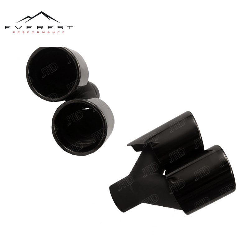 BMW F10/F18 M5 Split Round Exhaust Tips — photo 1