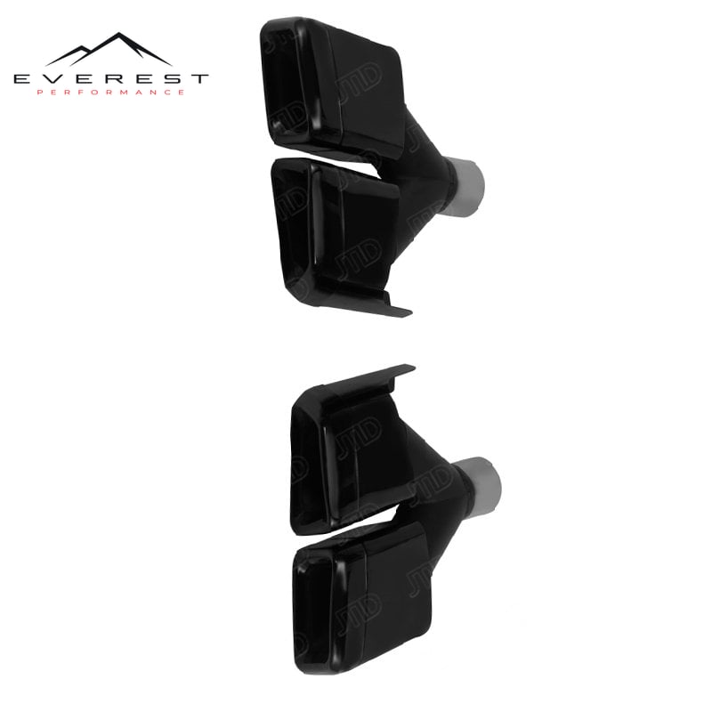 Mercedes-Benz W204 / W212 Exhaust Tips (Style 10) — photo 1