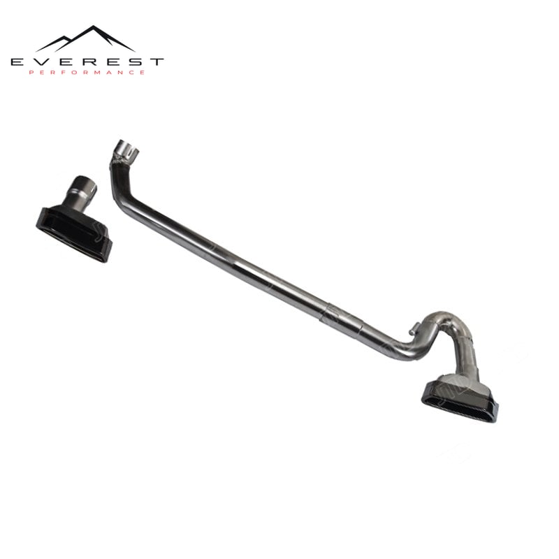 BMW F10/F18/G30 Dual G30G38 Bilateral Square Exhaust Tips — photo 1