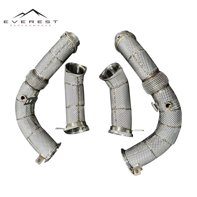 BMW X5 X6 X7 M60I G05 G06 G07 M60I Downpipe (Style 2) — photo 1