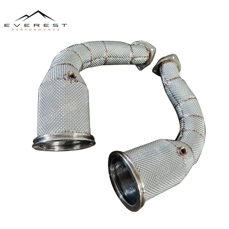 Audi 2019-2023 SQ8 RSQ8 Front Race Downpipe — photo 1