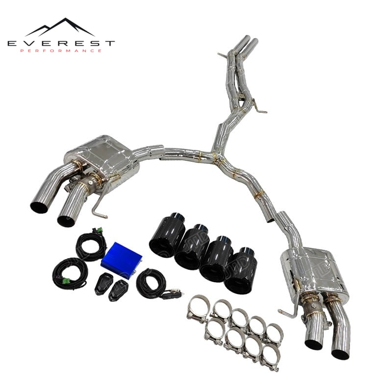 Audi 2018 S5 B9 3.0 Only Cat-Back Exhaust — photo 1