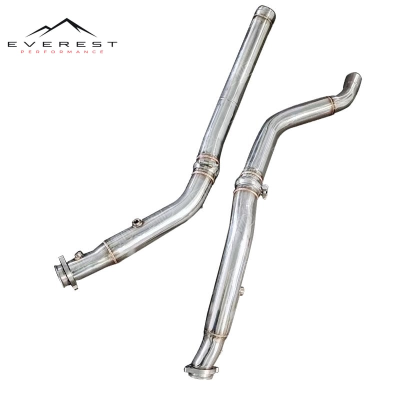 Mercedes-Benz 2016-2019 GLE 63 AMG Front Race W166 Downpipe — photo 1