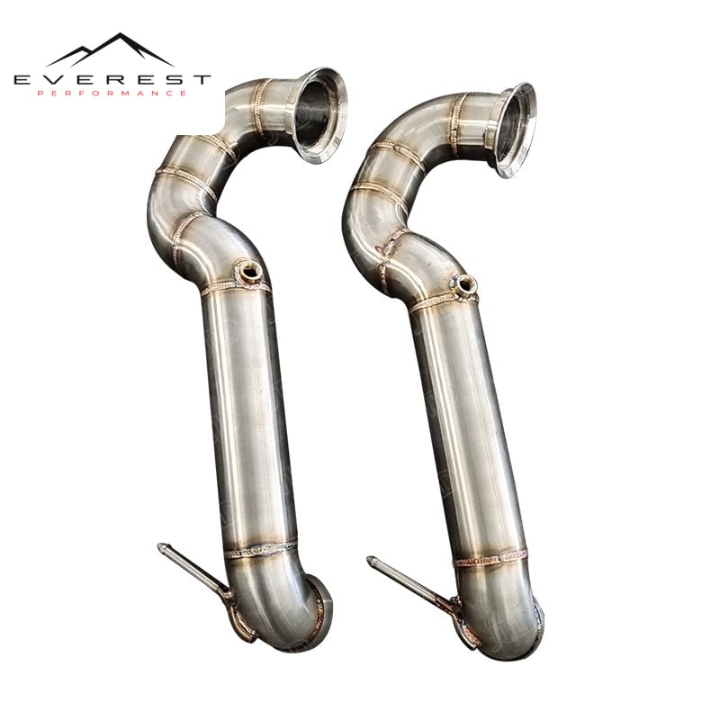 Mercedes-Benz M139 W176 2.0T AMG A45 CLA45 GLA45 2019 Catless Downpipe — photo 1