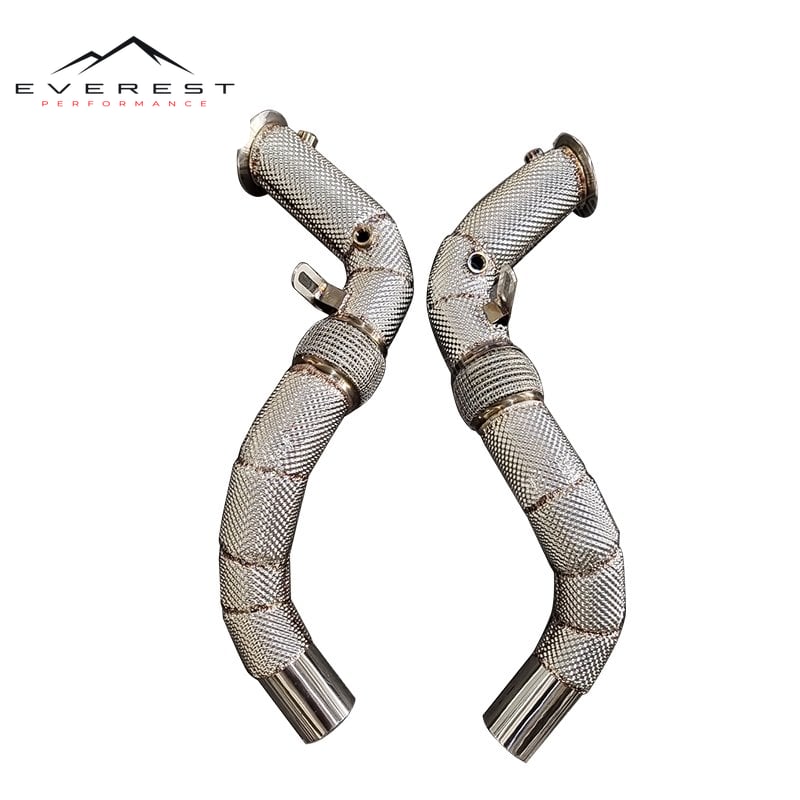 BMW X6 G06 M50I N63 Catless Downpipe (Style 1) — photo 1