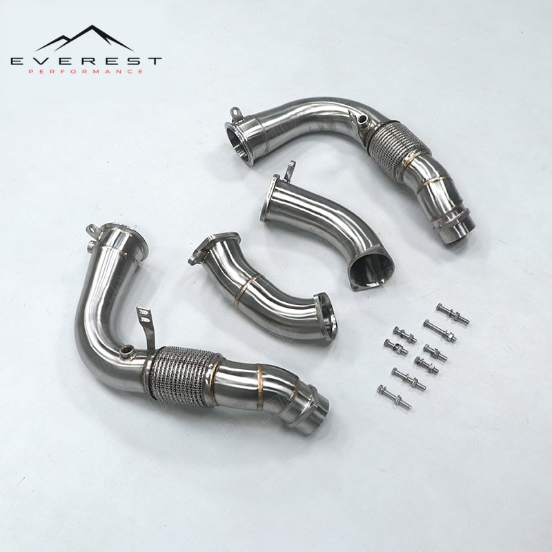 BMW 2025 X5M Competition F95 S63 4.4T Downpipe — photo 1