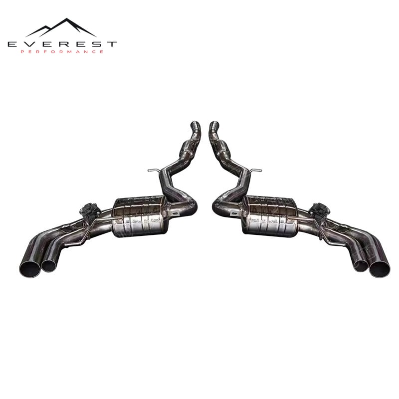 Mercedes-Benz 2021 S63 Coupe W222 C217 4.0 Liter Biturbo M177 Exhaust System — photo 1